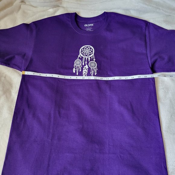 Dream Catcher Print Crew Neck T-Shirt - Picture 4 of 7